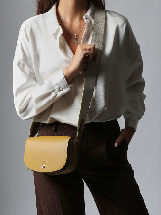 Longchamp Epure timeless Cross bodytas Geel